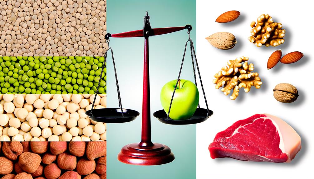 comparing plant based and animal protein